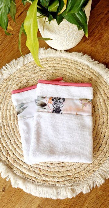 Ensemble cape de bain Savane pastel 