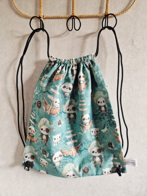 Sac à dos Panda pirate