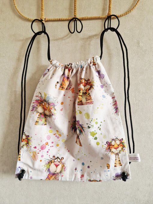 Sac à dos Tigre peintre