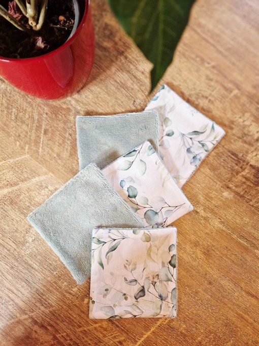 5 lingettes démaquillantes Eucalyptus