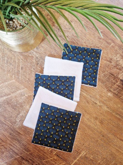 5 Lingettes démaquillantes Eventail  