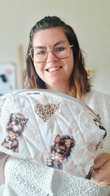 Trousse De Toilette Fille Léopard 