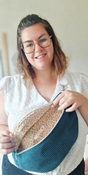 Sac Banane fleuri 