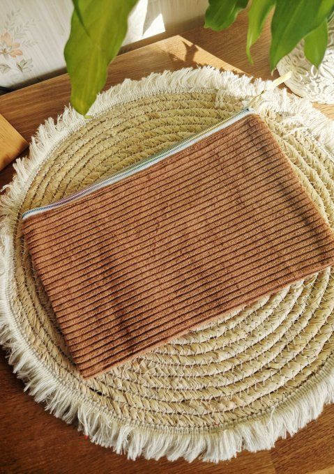 Trousse plate Feuille