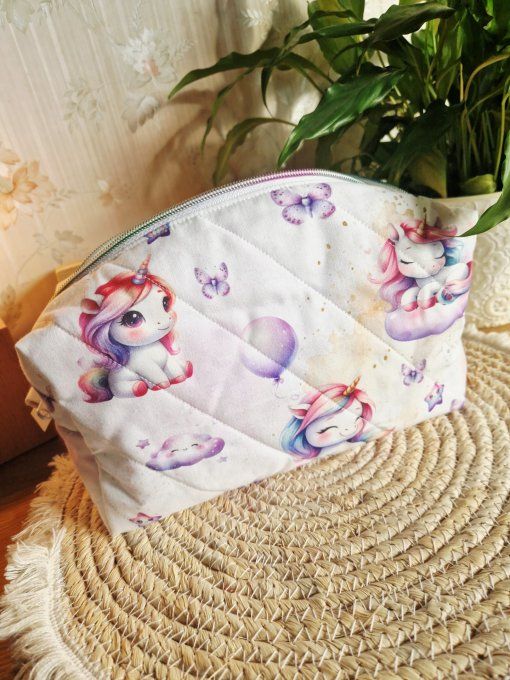 Trousse de toilette Licorne