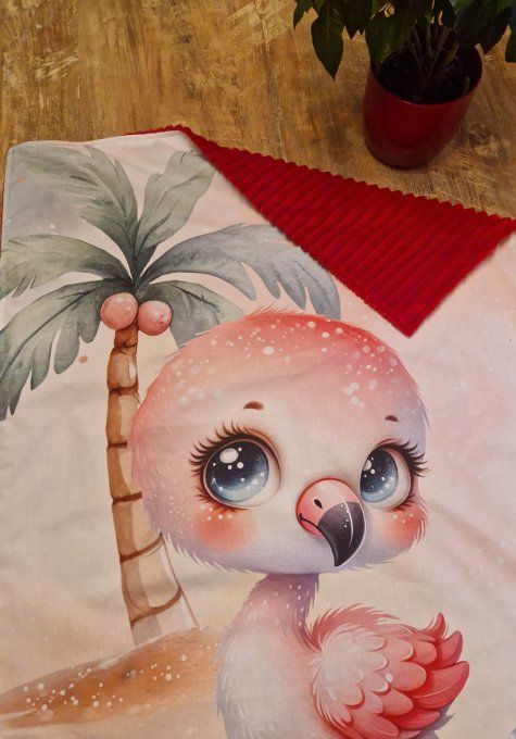 Couverture Flamants Rose