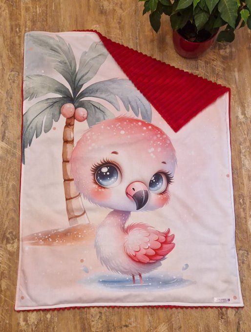 Couverture Flamants Rose