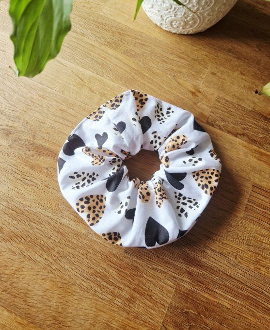 Chouchou Léopard Cœur