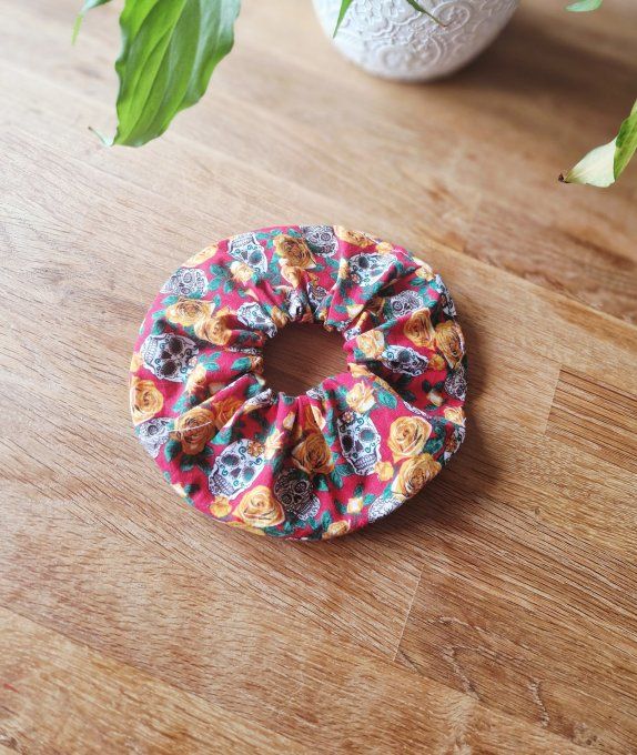 Chouchou Crane Fleuri