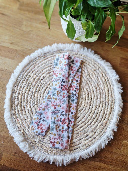 Bandeau Petite Fleur Rose