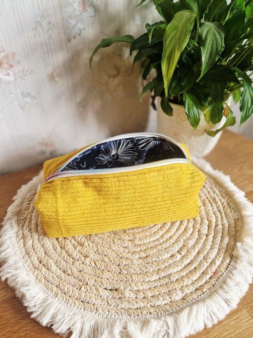 Trousse d'école Jaune 