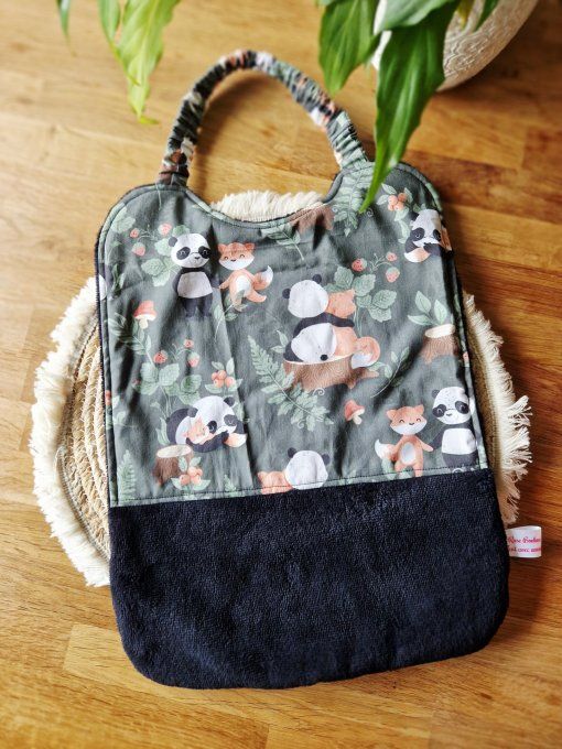 Bavoir Elastique Panda, Renard  