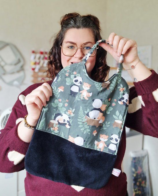 Bavoir Elastique Panda, Renard  