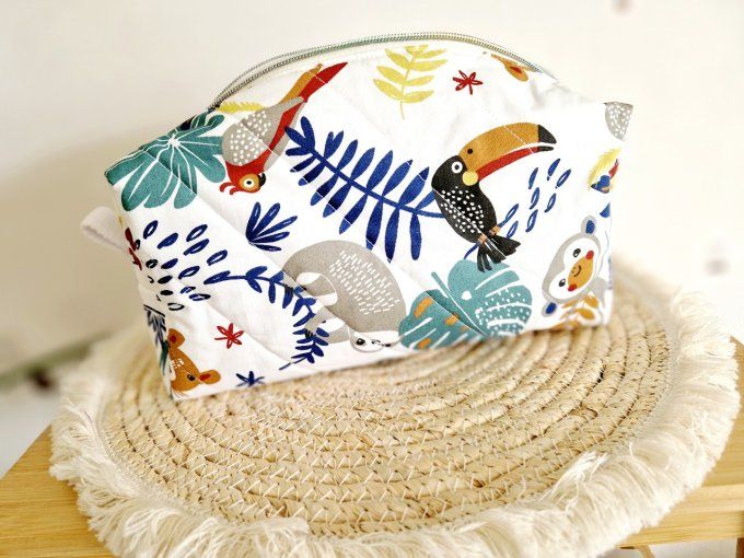 Trousse de toilette animaux de la foret 