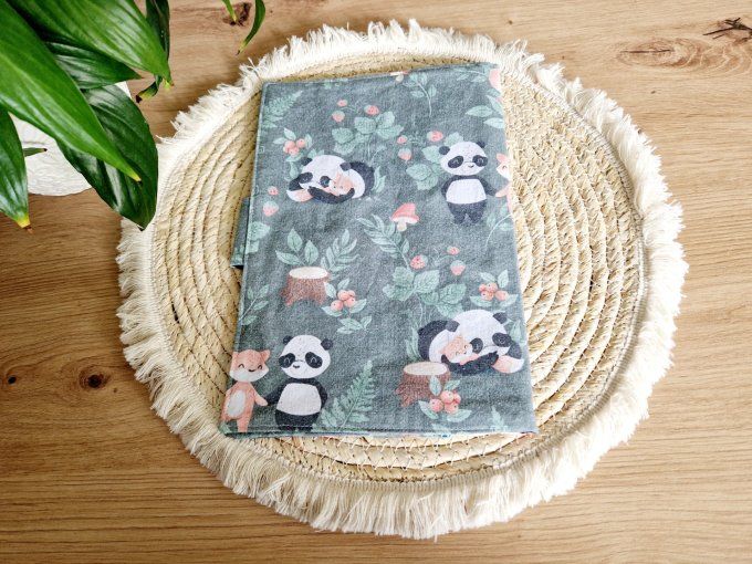 Pochette à Langer Panda et Renard