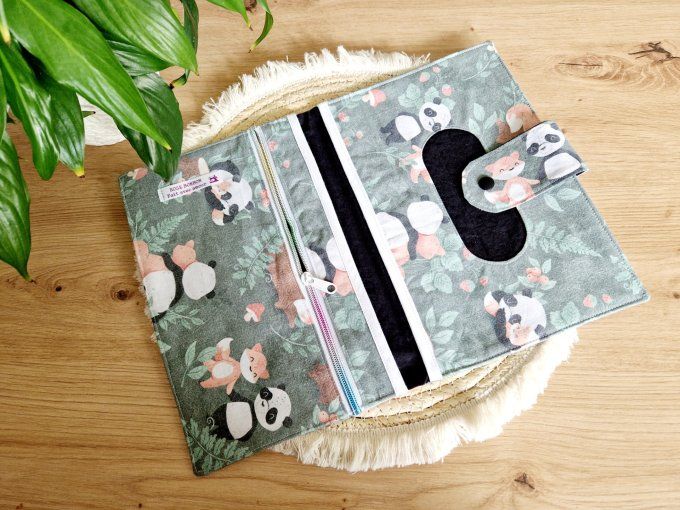 Pochette à Langer Panda et Renard